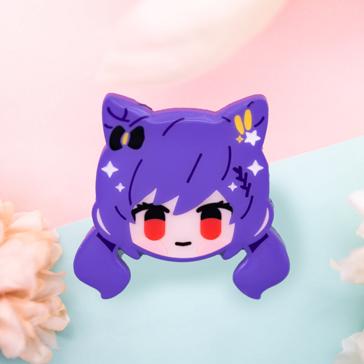 Keqing Enamel Pin – Yen Pen